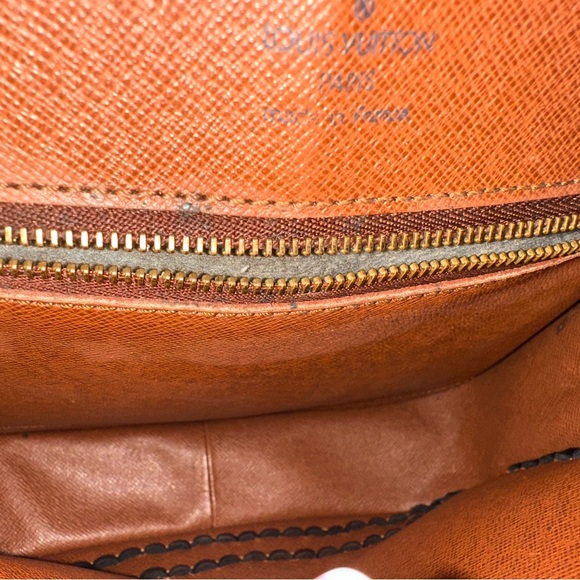 Authentic ONE of a KIND Vintage LV upcycled BOHO Cross Body Bag w/ dust bag. - Picture 6 of 15